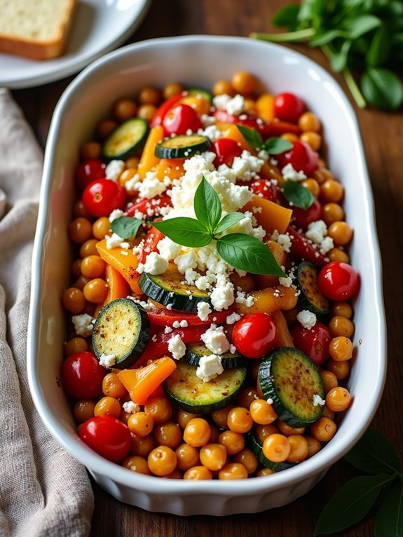 chickpea mediterranean bake recipe