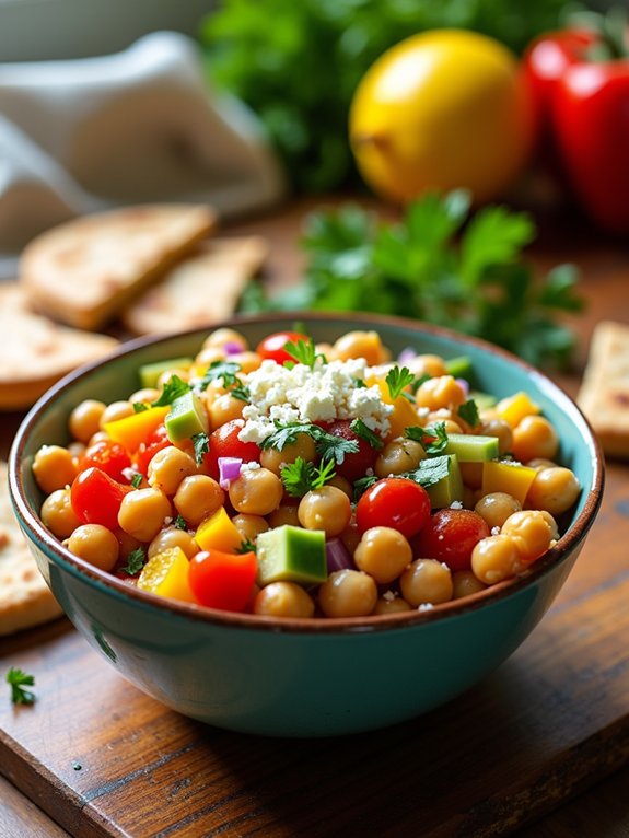 chickpea salad bowl recipe