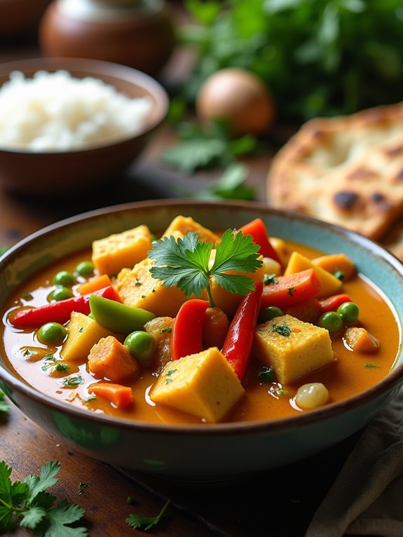 coconut curry with tofu