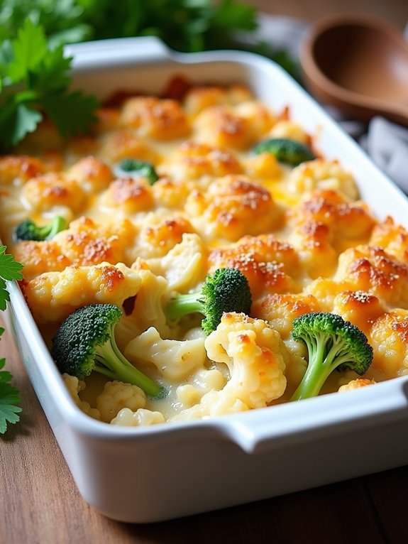 creamy pasta chicken bake