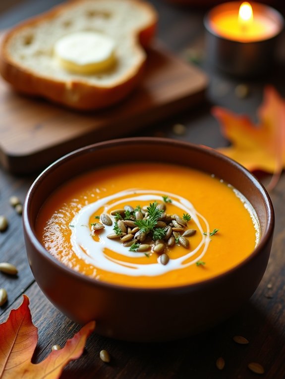 creamy roasted squash soup