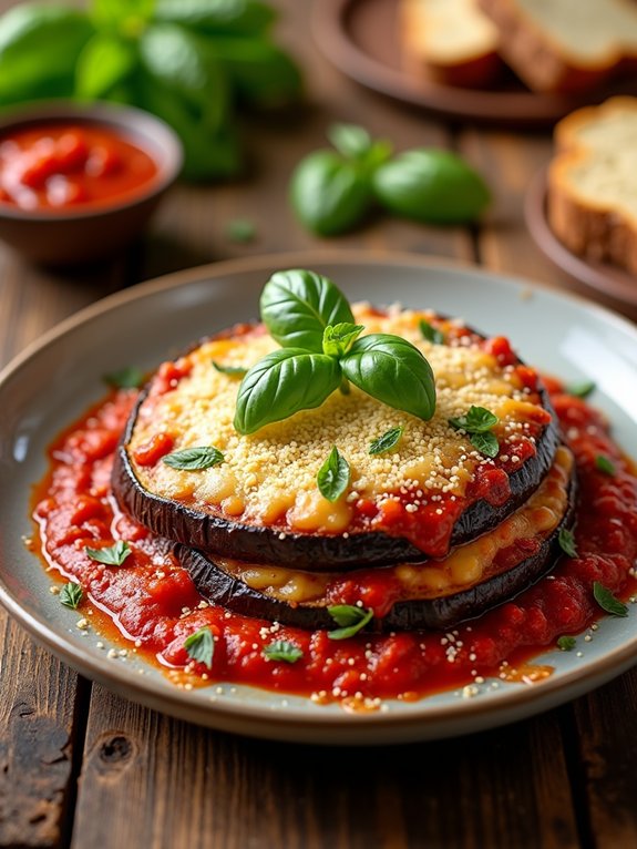 delicious baked eggplant dish