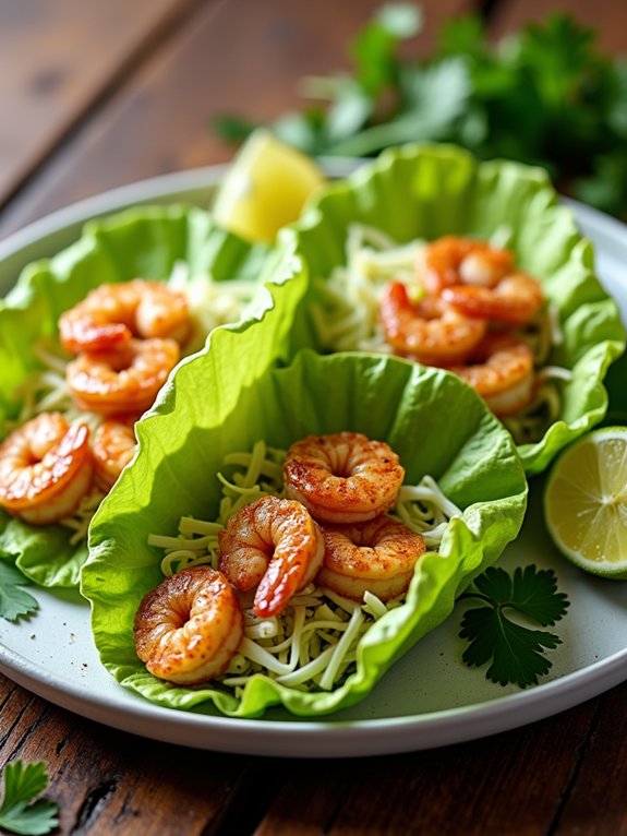 flavorsome shrimp filled tacos