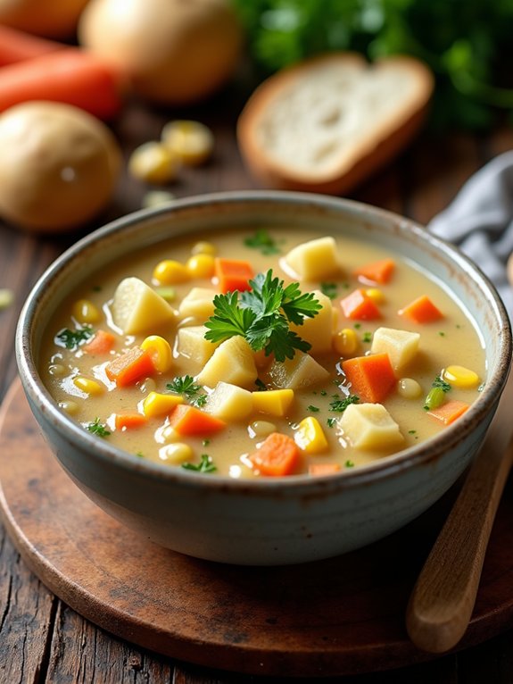 hearty vegetable soup recipe