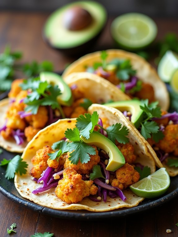 spicy cauliflower taco recipe