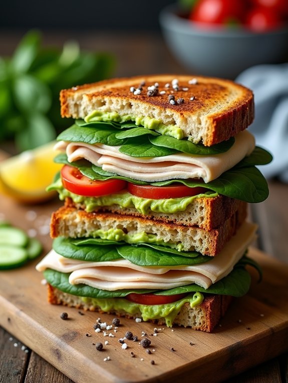 turkey and avocado delight