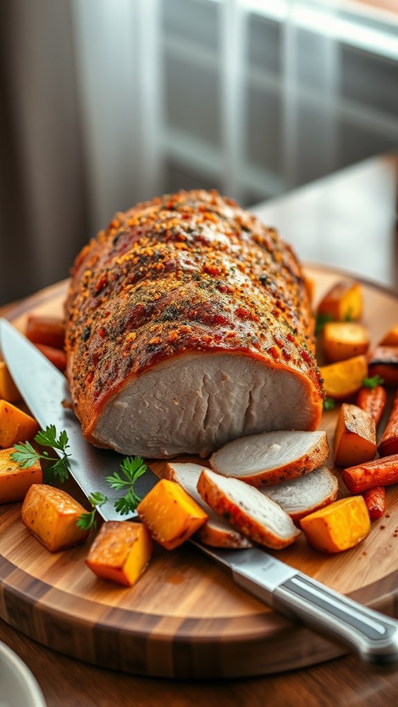 cajun seasoned pork loin recipe