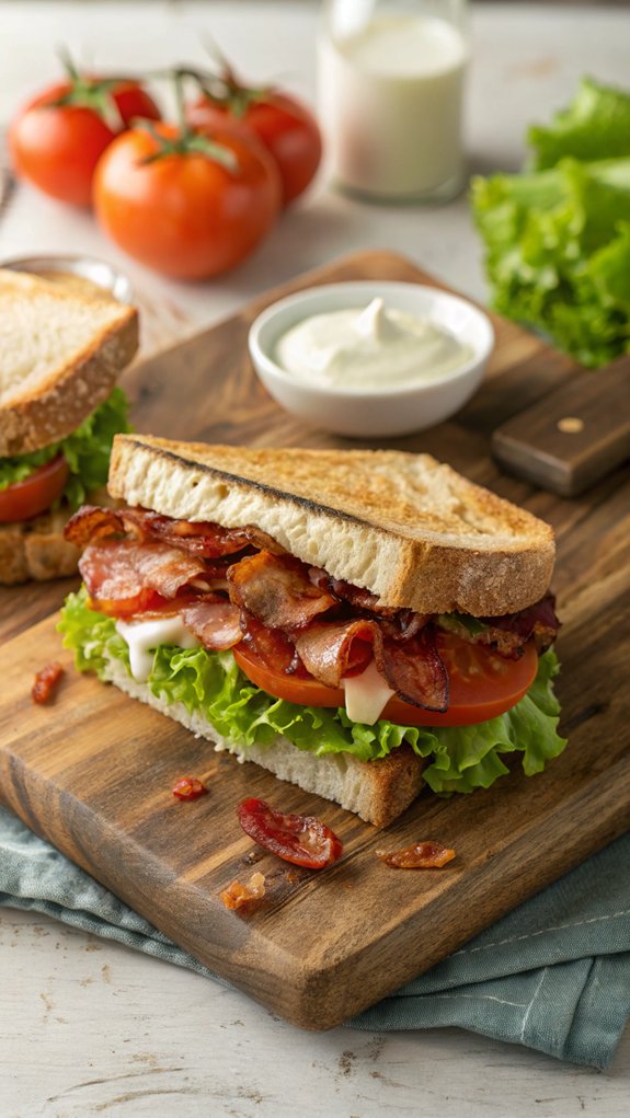 classic bacon lettuce tomato