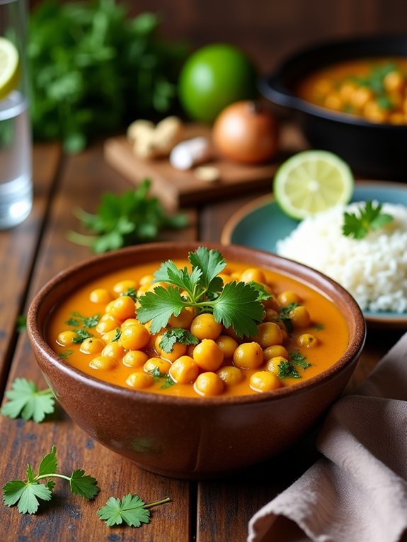 coconut based chickpea stew recipe