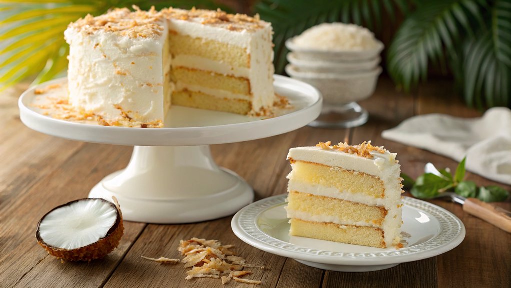 coconut cream cake recipe