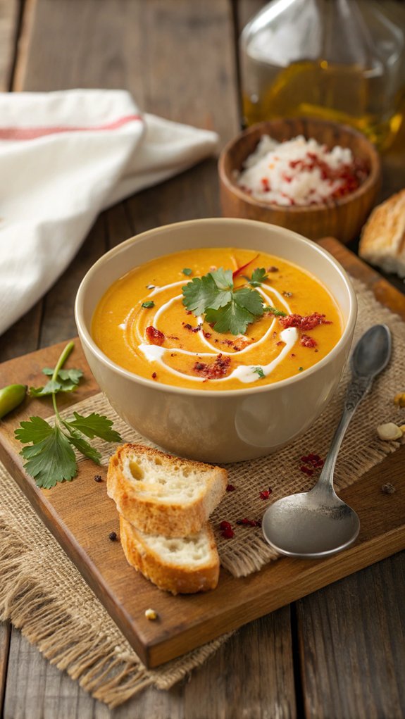 coconut curry pumpkin soup