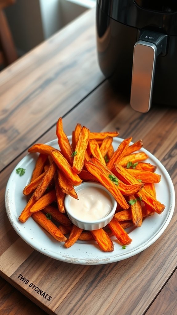 crispy air fryer fries