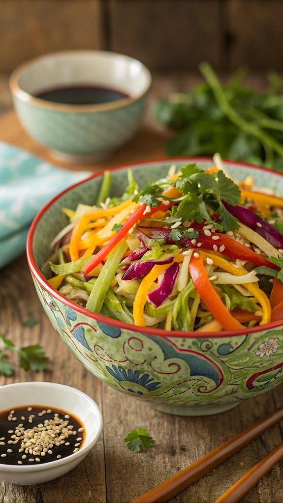 crispy refreshing cabbage salad