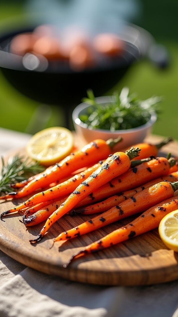 crunchy orange root vegetable