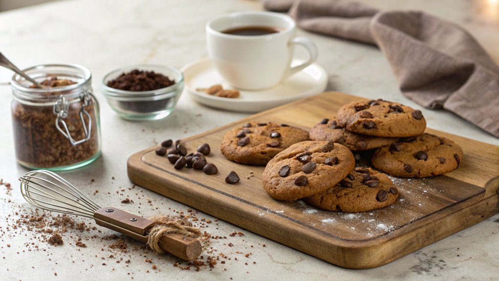 decadent double chocolate cookies