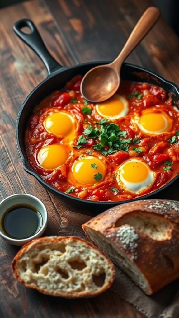 delicious spiced egg dish