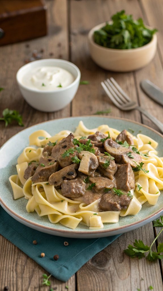 easy beef pasta dish