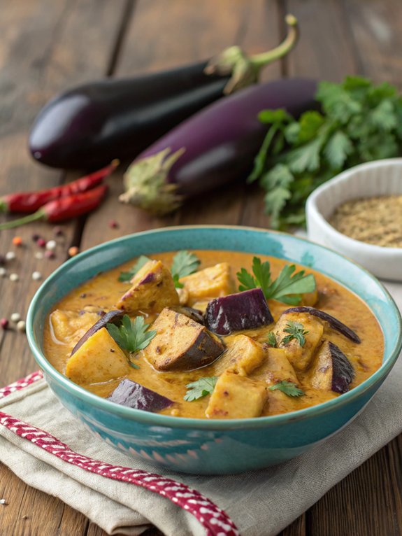 eggplant potato curry recipe