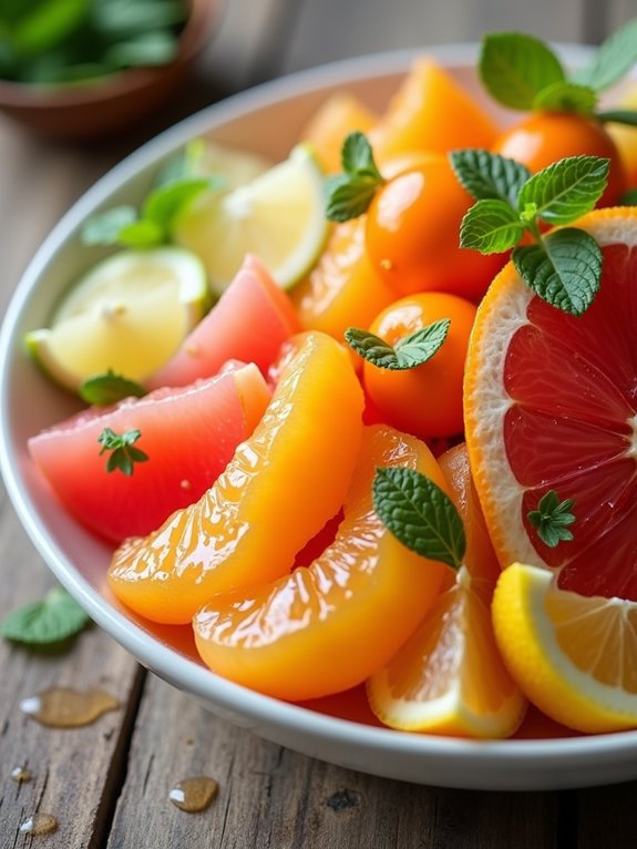 fresh and vibrant citrus salad