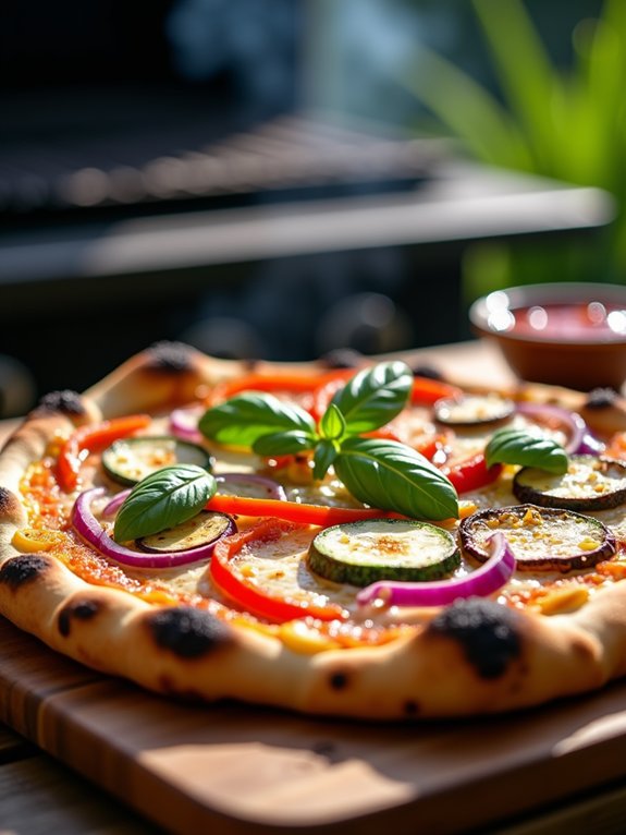 grilled vegetable pizza recipe