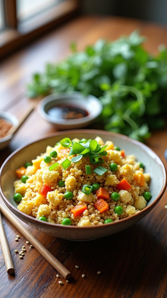 healthy cauliflower rice alternative