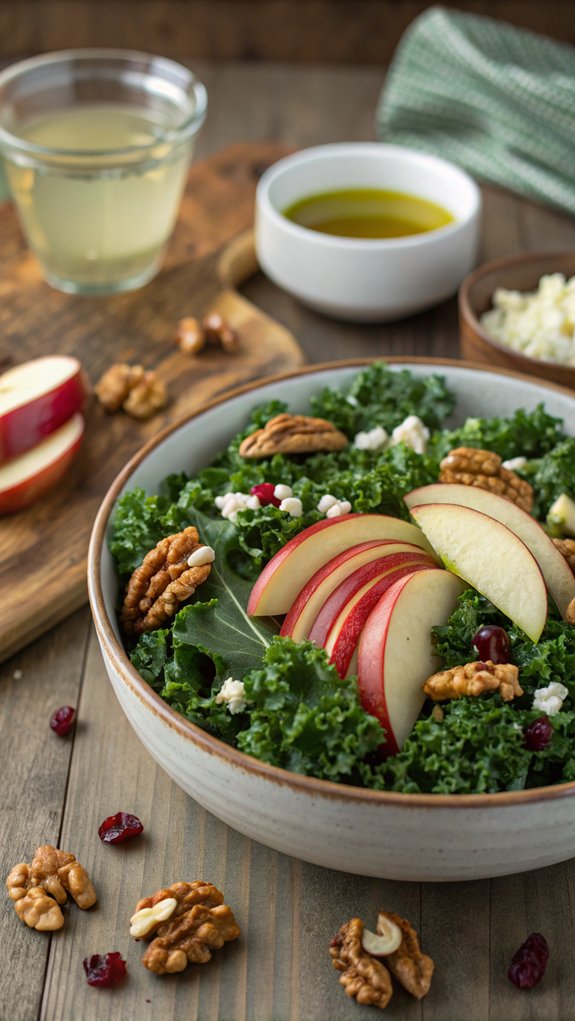 kale apple salad recipe