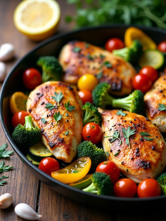 lemon garlic chicken recipe