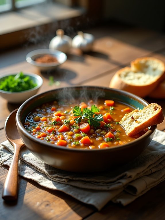 lentil soup preparation method