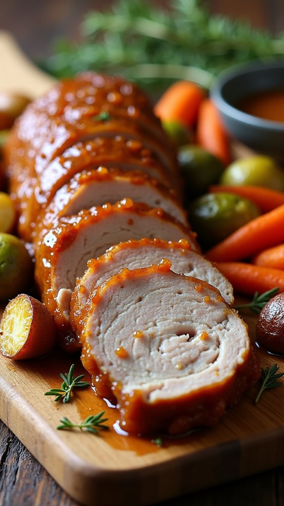 maple mustard pork tenderloin