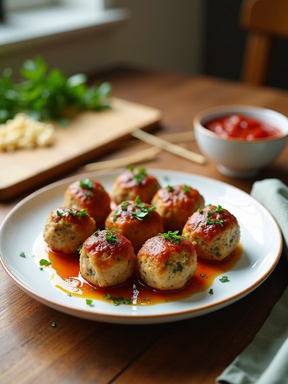 mini turkey meatballs recipe