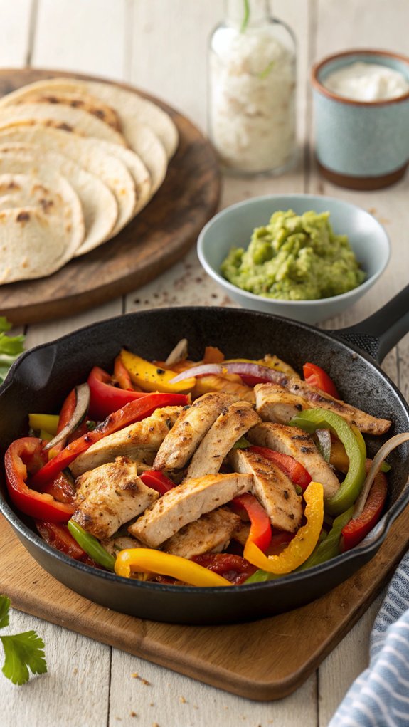 quick and easy fajitas