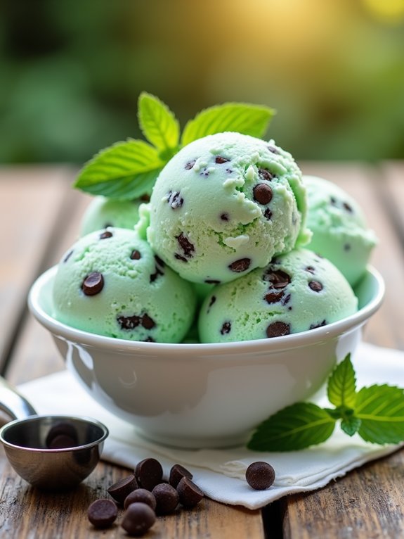 refreshing minty chocolate delight