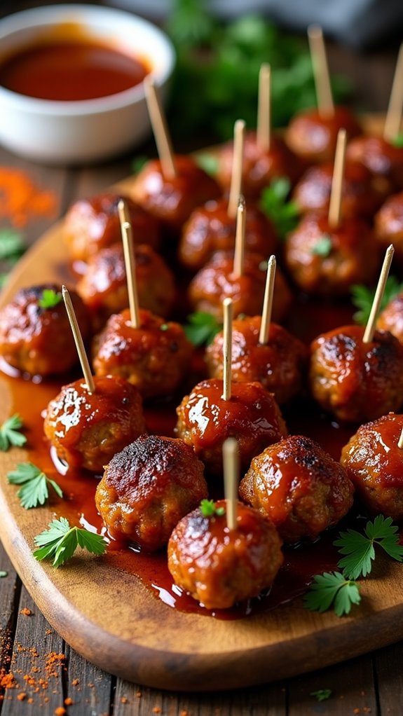 savory bbq meatball recipe