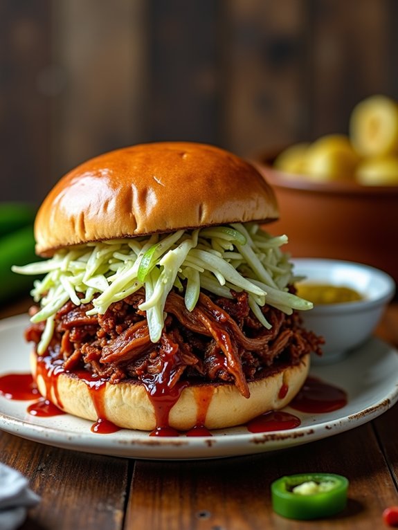 savory pulled pork delight