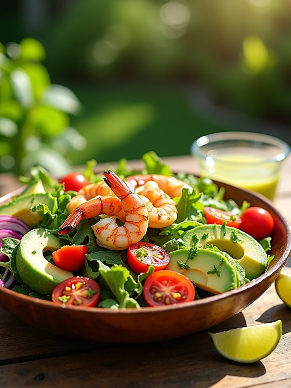 shrimp and avocado salad