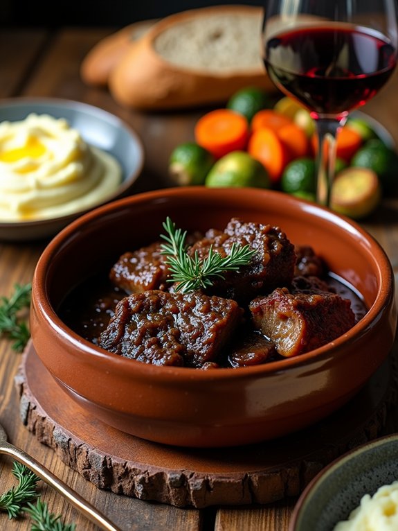 slow cooked savory beef ribs