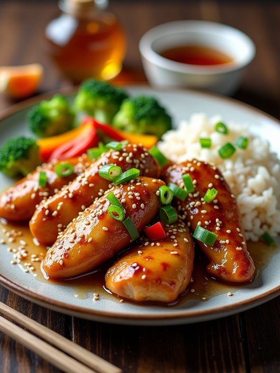 sweet and savory chicken