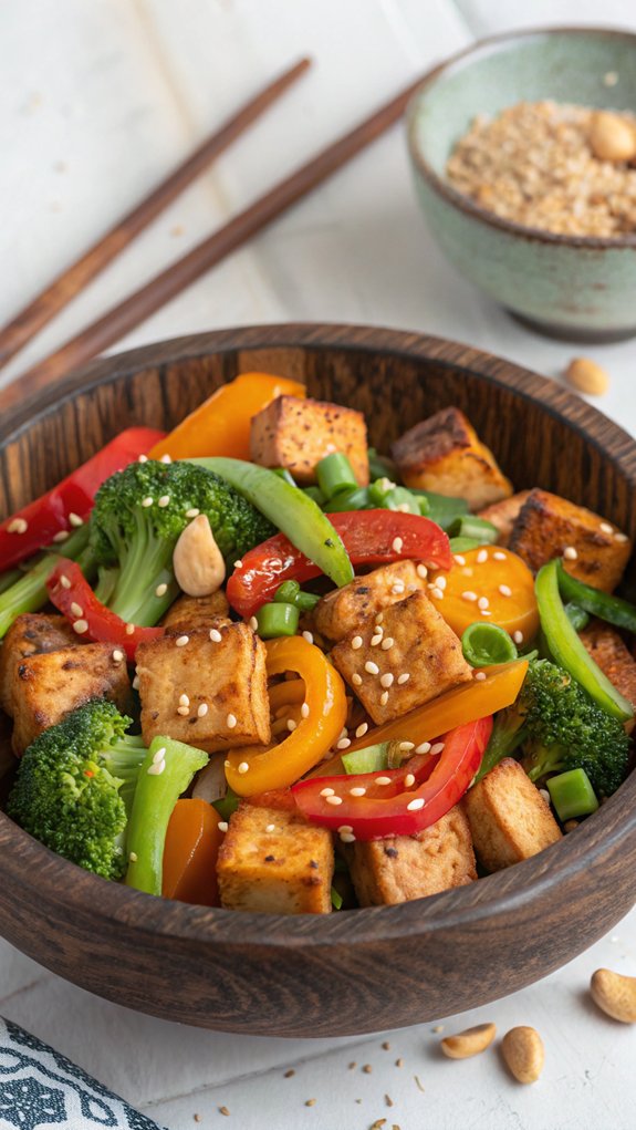 tofu vegetable stir fry recipe