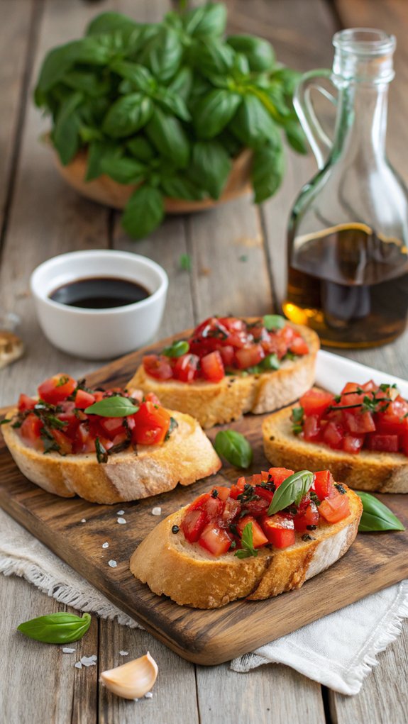 tomato basil bruschetta recipe