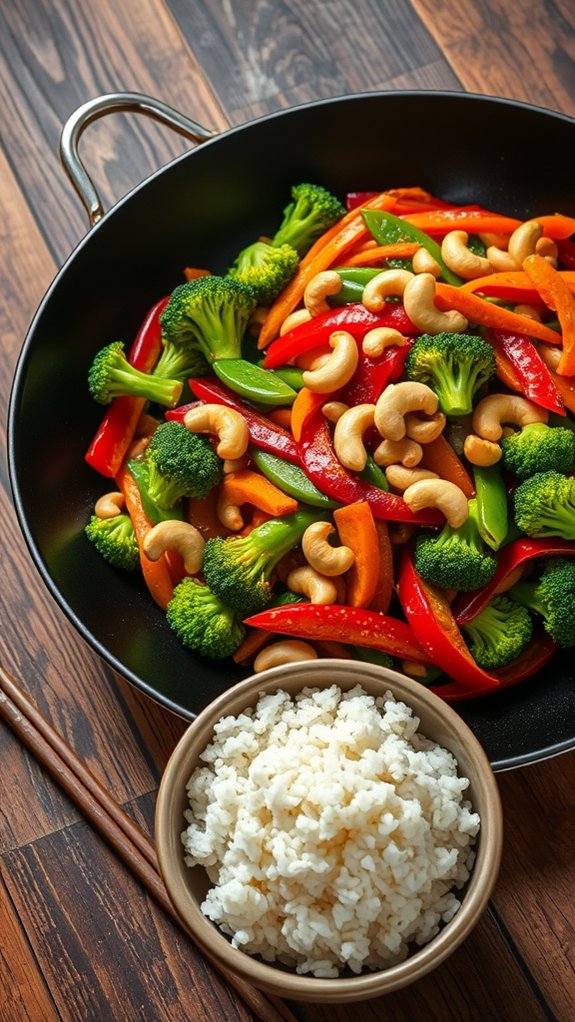 vegetable cashew stir fry recipe