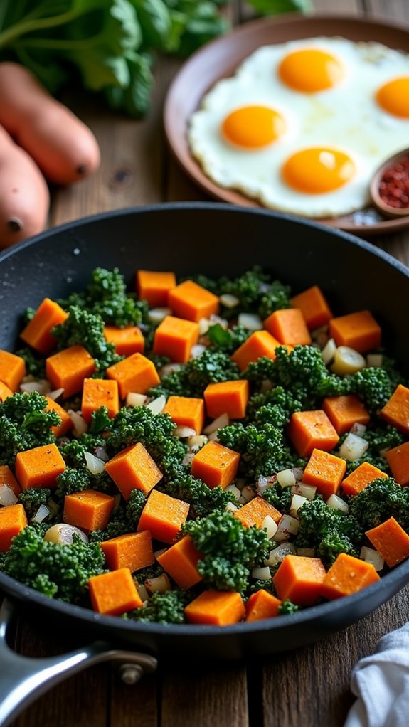 vegetarian sweet potato dish