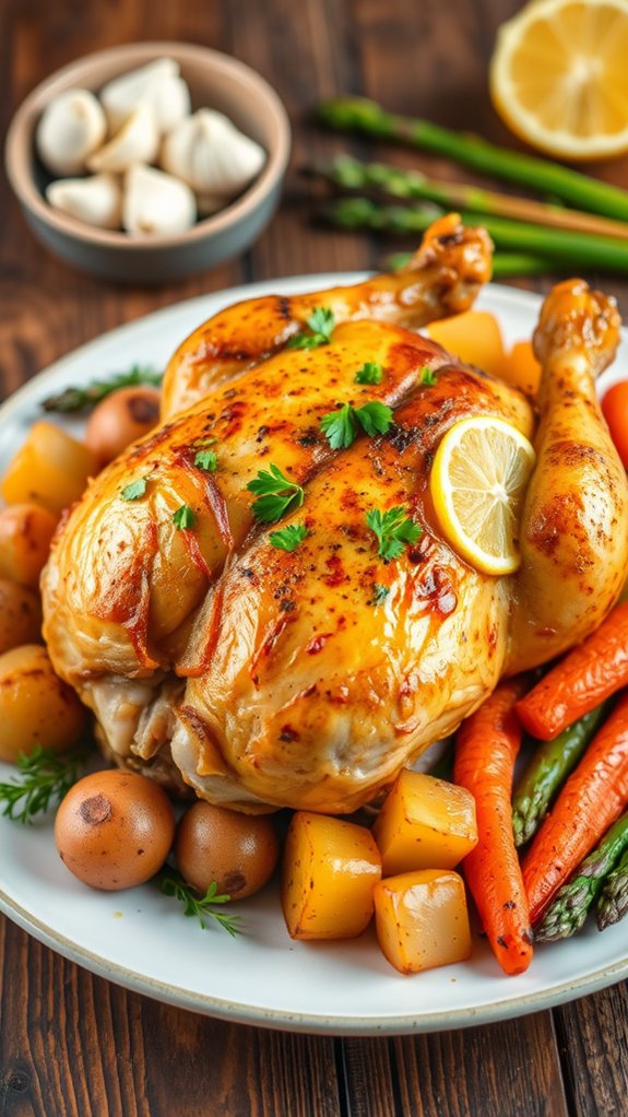 zesty roasted chicken delight